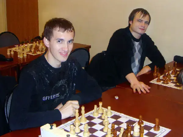 Участники первенства Москвы по шахматам 