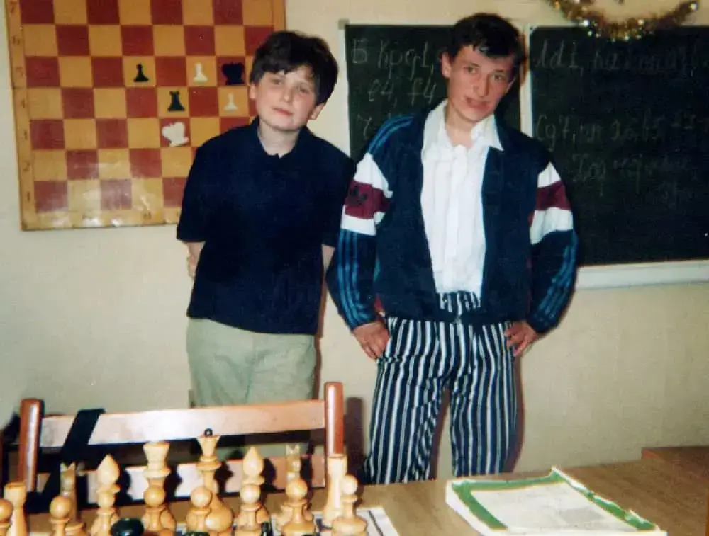 Участники командного первенства Москвы по шахматам 