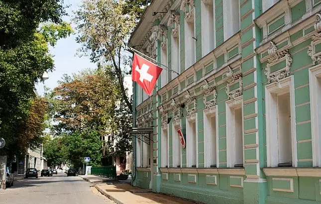 Здание посольства Швейцарии