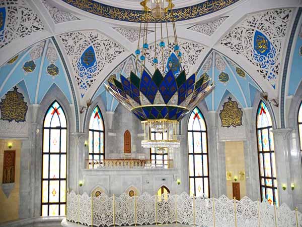 Мечеть Кул Шариф. Внутреннее убранство