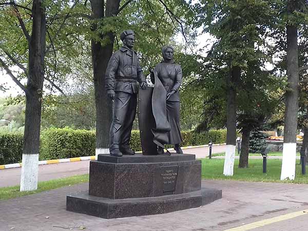 Мемориал на площади Победы в Раменском