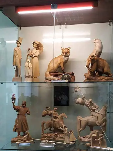 Музей Богородской игрушки. Медведь-кузнец