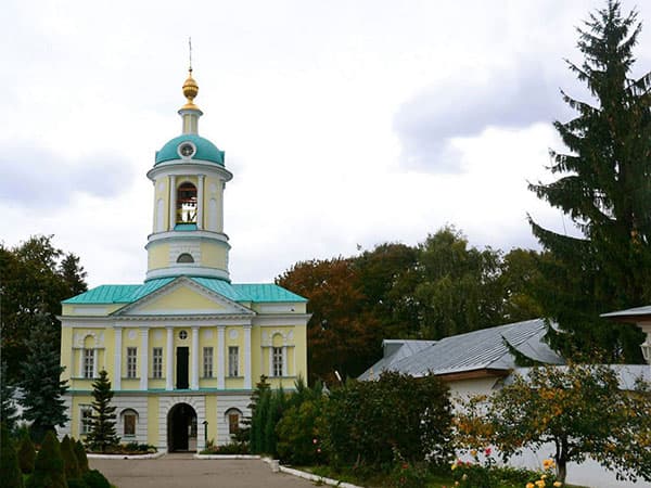 Надвратная церковь святителя Димитрия Ростовского в Екатерининском монастыре