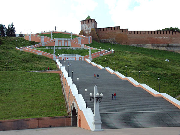 Волжская лестница в Нижнем Новгороде