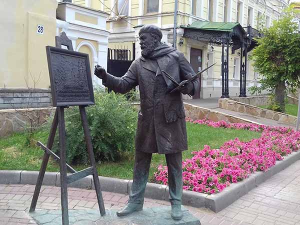 Уличная скульптура в Нижнем Новгороде