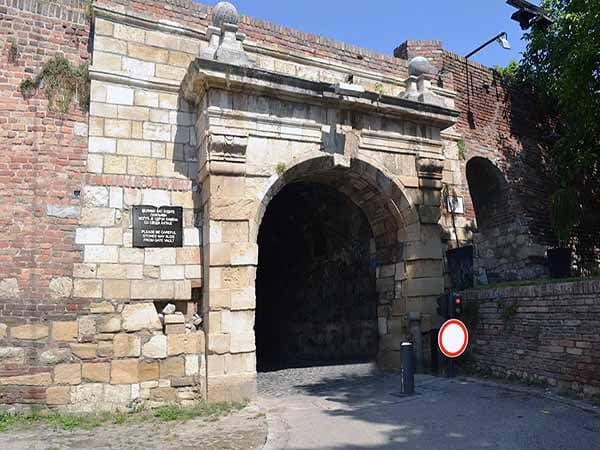 Ворота в Белградской крепости. Леопольдовы ворота (XVII век)