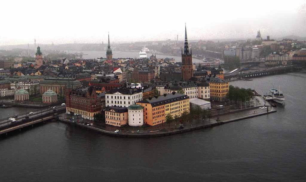 Вид на Стокгольм