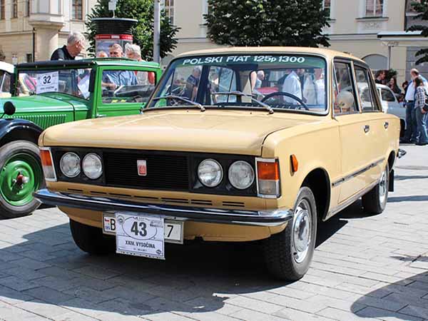 Polski FIAT 125. 