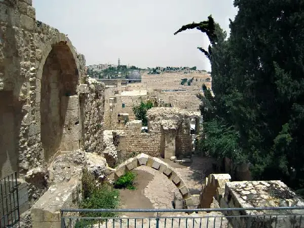 Древние останки Иерусалима