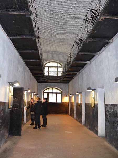 Тюремный коридор крепости Орешек
